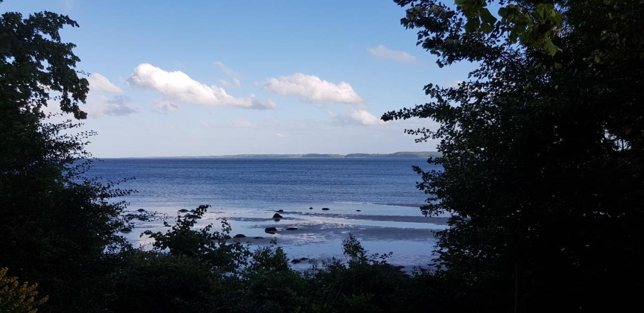Gemuetliche Ferienunterkunft Direkt Am Meer Holnis Exteriör bild